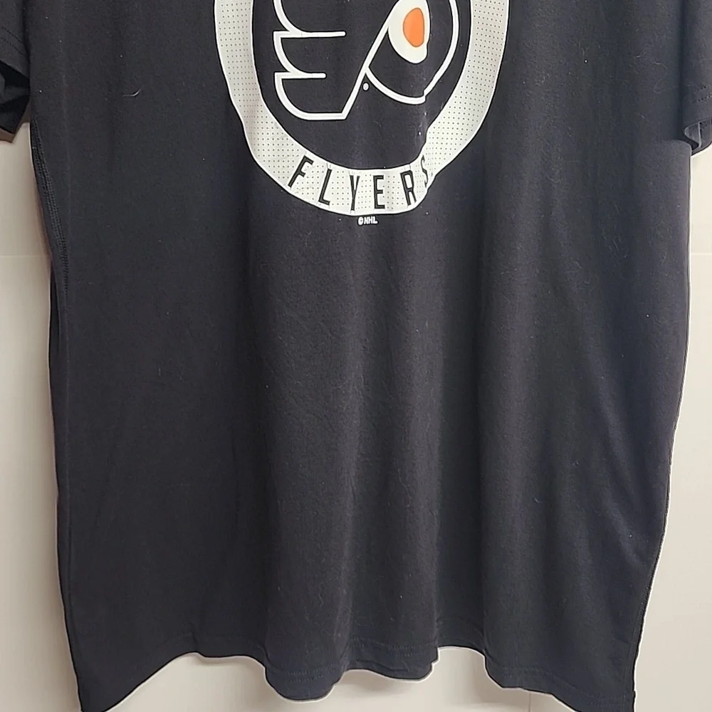 Ultimate Tee Adidas Philadelphia Flyers NHL Black T-Shirt Sz 2XL